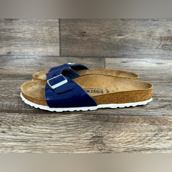 Birkenstock Shoes - Birkenstock Madrid Birko-flor Patent Leather Sz‎ EU 39